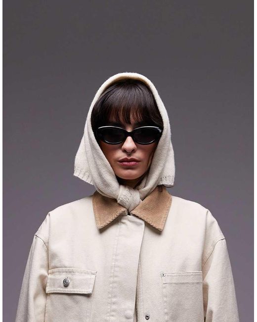 ARKET White Oversized Workwear Barn Jacket