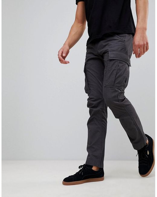 Produkt Gray Cargo Trousers for men