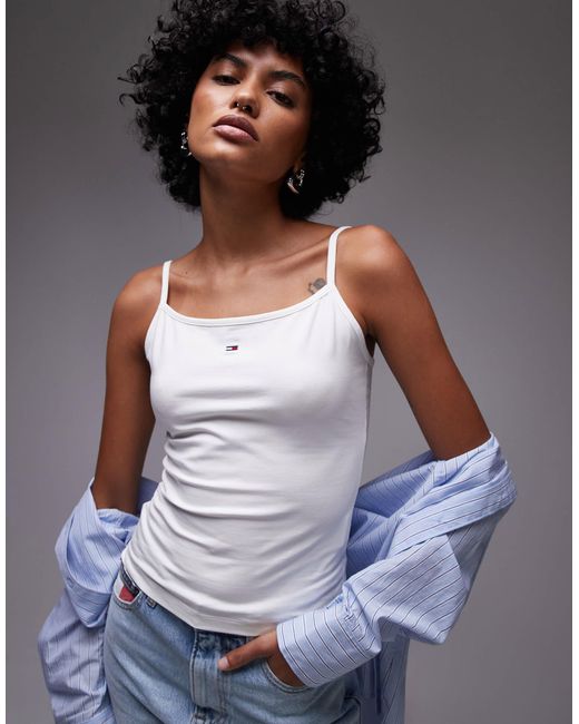 Tommy Hilfiger White – basic-oberteil