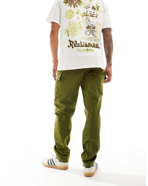 The North Face Green Heritage Anticline Cargo Trousers for men