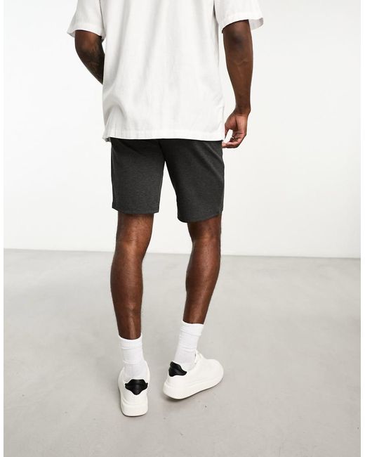 Only & Sons Black Smart Jersey Short for men