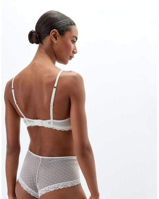 Intimissimi White From The Boudoir Elena Balconette Bra