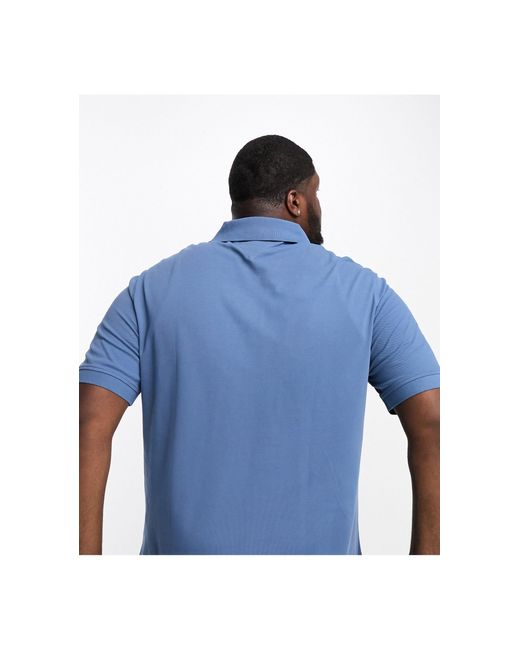 Tommy Hilfiger Big & Tall Regular Fit Polo Top in Blue for Men | Lyst