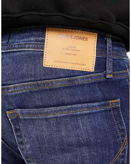 Jack & Jones Blue Glenn Slim Fit Jean for men