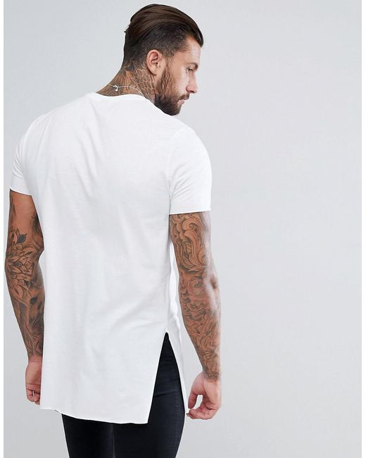ASOS Super Longline T-shirt With Extra 