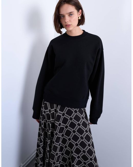TOPSHOP Blue – ultimate – sweatshirt