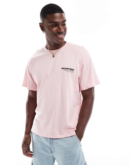 T-shirt oversize avec imprimé graphique au dos Jack & Jones pour homme en coloris Gray