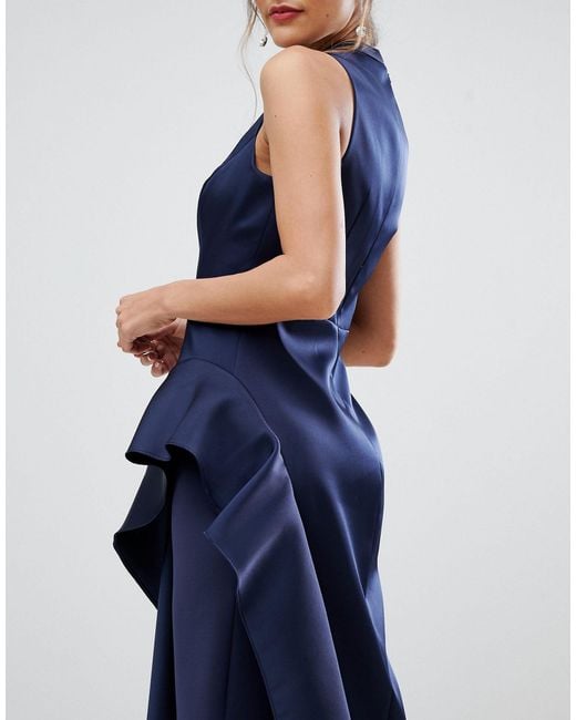 coast carlotta midi dress navy