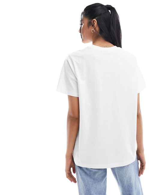 ASOS White – normal geschnittenes t-shirt