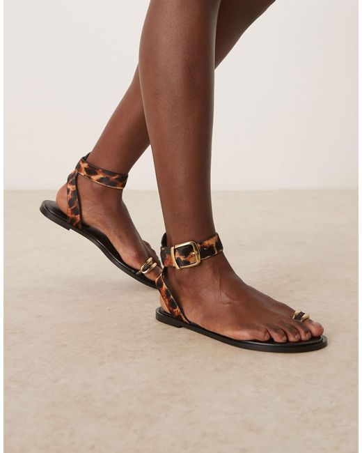 Mango Brown – sandalen