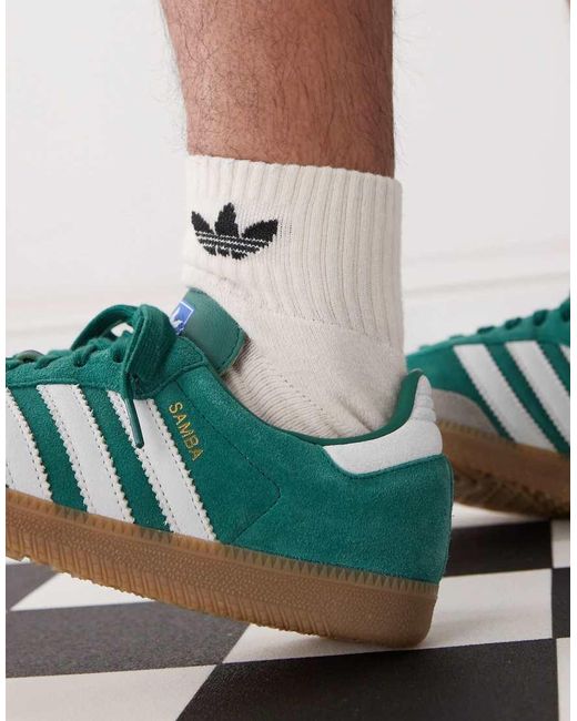 Adidas Originals Green Samba Og Trainers for men