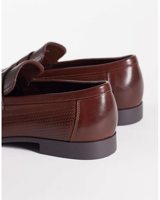 ASOS – loafer in Brown für Herren