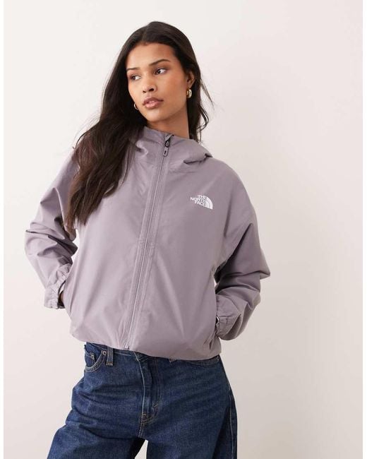 The North Face Purple Quest Cropped Jacket
