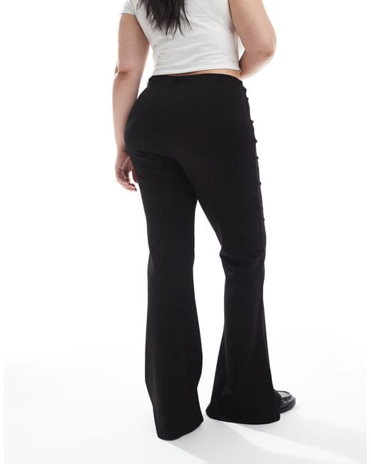 ASOS Blue Asos design curve – schlaghose aus ponte