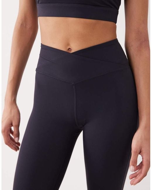 Tala Blue Dayflex Wrap High Waisted legging