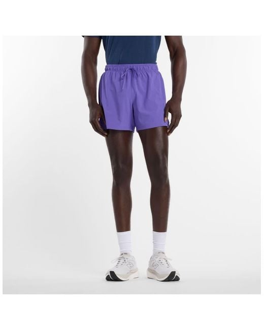 New Balance Blue Rc Short 5" for men