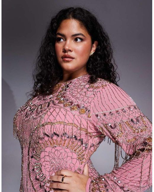ASOS Asos Design Curve in het Red