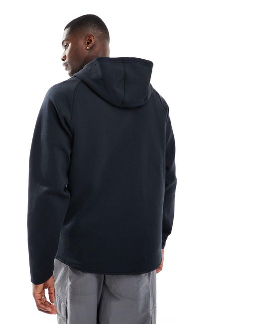Under Armour Blue Unstoppable Fleece Hoodie for men