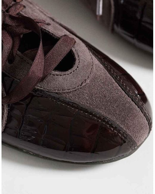 PUMA Brown Speedcat Nova Ballet Flats