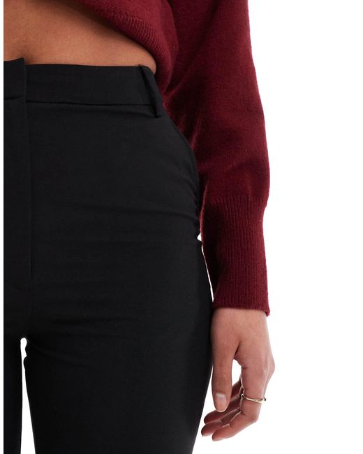 ASOS Purple Tall – elegante, schmal geschnittene hose