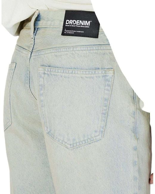 Dr. Denim White Omar Shorts for men