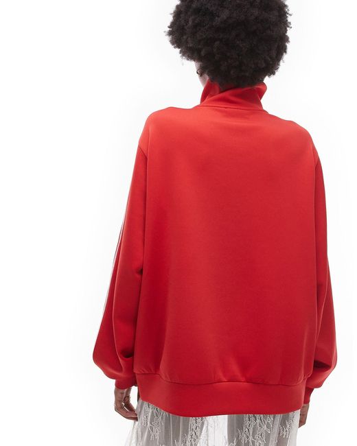 TOPSHOP Red – sportjacke