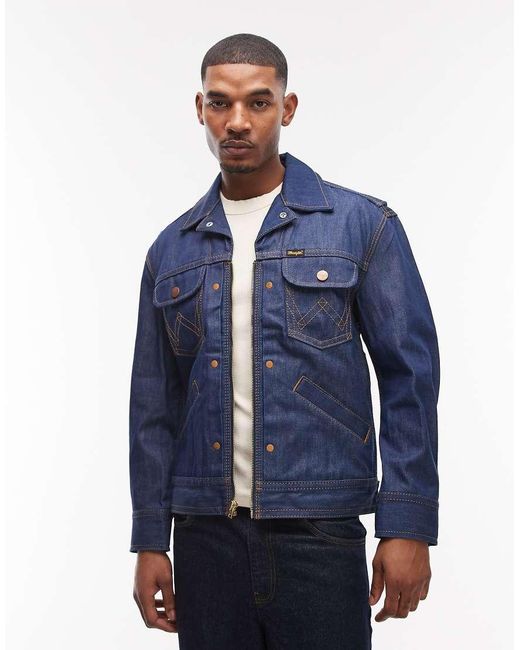Wrangler Blue Super Capsule Jacket for men