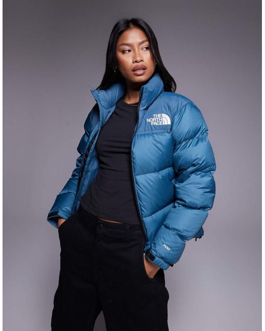 The North Face Blue 1996 Retro Nuptse Jacket