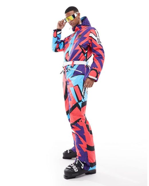 OOSC Red Fresh Prince Ski Suit for men