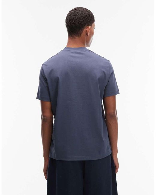 Paul Smith Blue Paul Smith Zebra Logo Casual Fit T-shirt for men