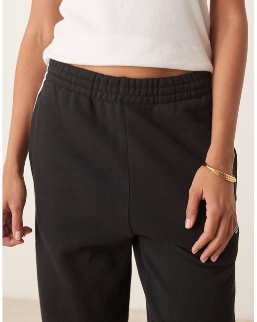 Adidas Originals Joggingbroek Met 3-Stripes in het Natural