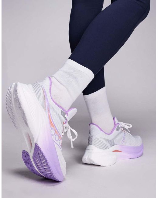 Saucony Purple Endorphin Speed 5 Running Trainers