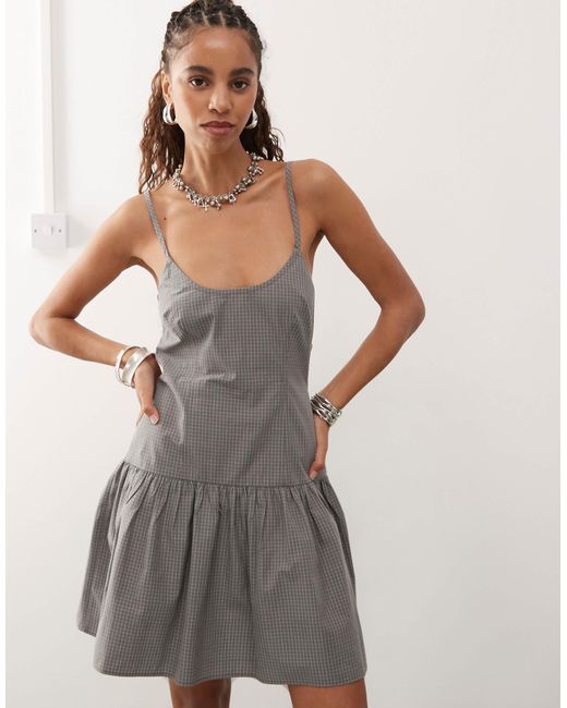 Collusion Gray – minikleid