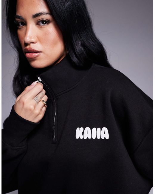 Kaiia Blue – cropped-kapuzenpullover