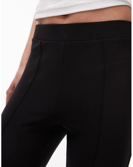 Mango White – e leggings mit reißverschluss
