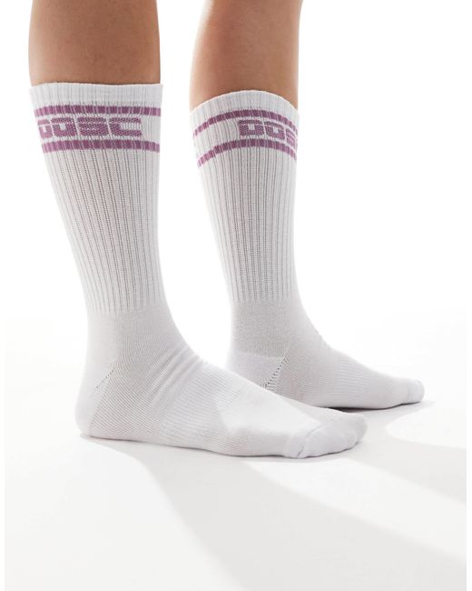 Chaussettes OOSC en coloris White