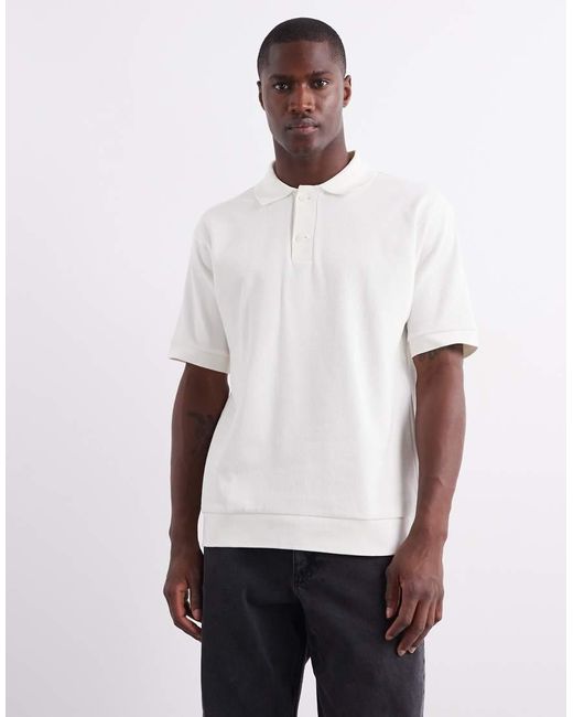 Polo A Maniche Corte di ARKET in Gray da Uomo