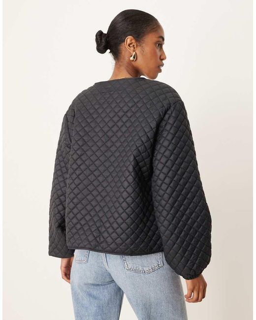 Vila Black Quilted Jacket