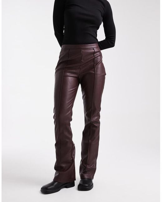 ASOS Red Flare Pants