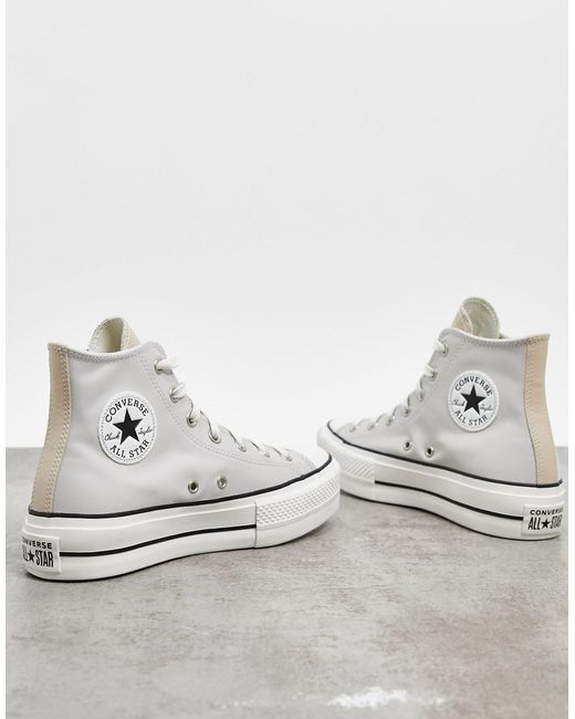 Converse – Chuck Taylor Lift – Sneaker mit Plateau-Sohle | Lyst DE