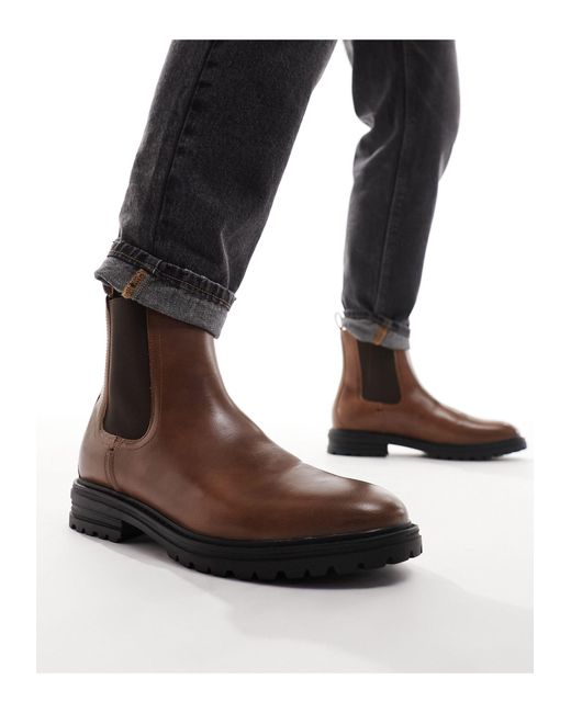 River Island Chelsea Boot in Black for Men Lyst