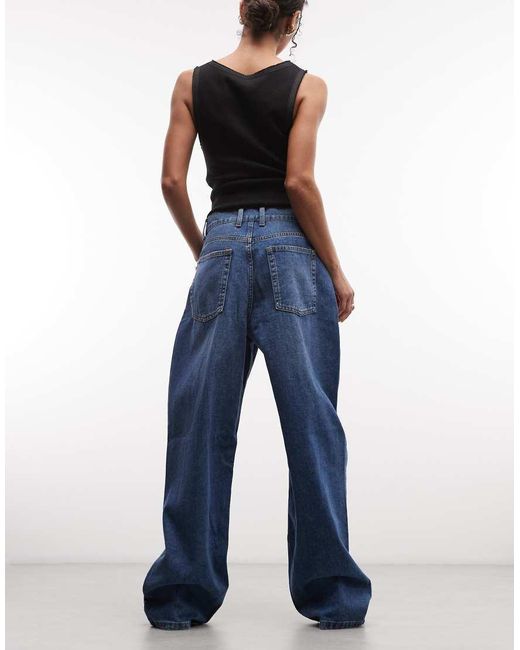 Collusion Blue X001 Antifit Mid Rise Jean