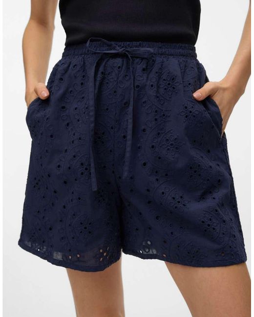 Vero Moda Blue Shorts