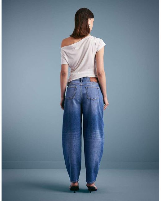 Tommy Hilfiger Blue Jeanie Barrel Leg Jeans