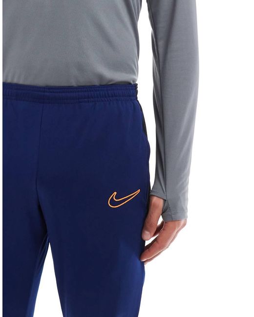 Nike Football Blue Academy 25 Dri-Fit Joggers for men