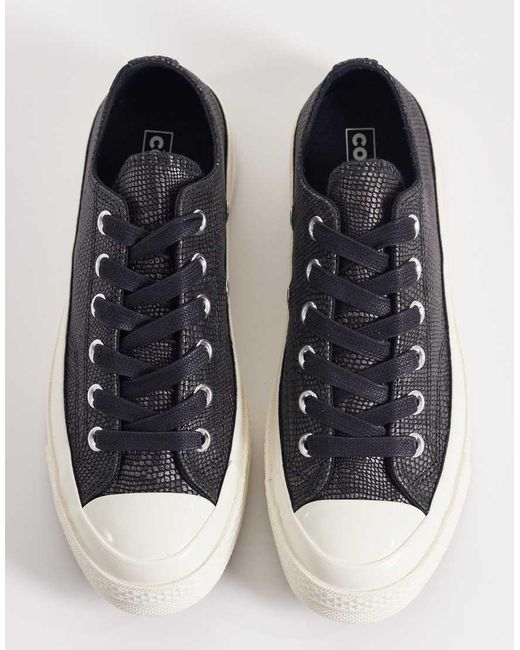 Converse Blue Chuck 70 Ox Suede Trainers