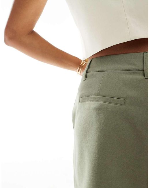 Cotton On Green Luis Suiting Mini Skort