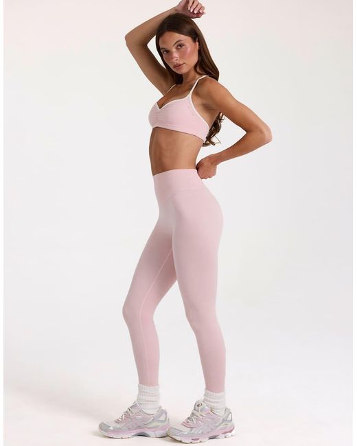 BO+TEE Pink Bo+tee Soft Active High Rise leggings