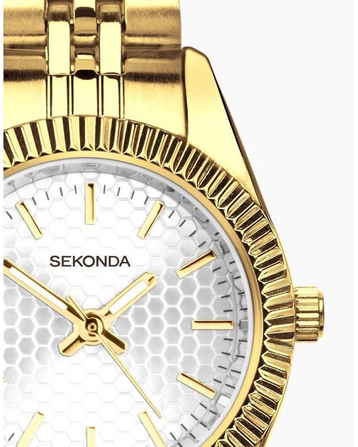 Sekonda Metallic Francis 26Mm Round Analogue Watch