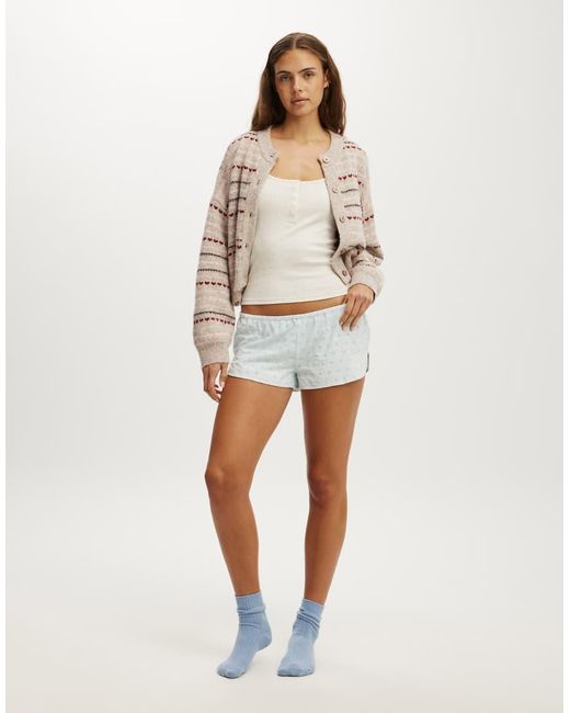 Cotton On Natural Body Bed Short